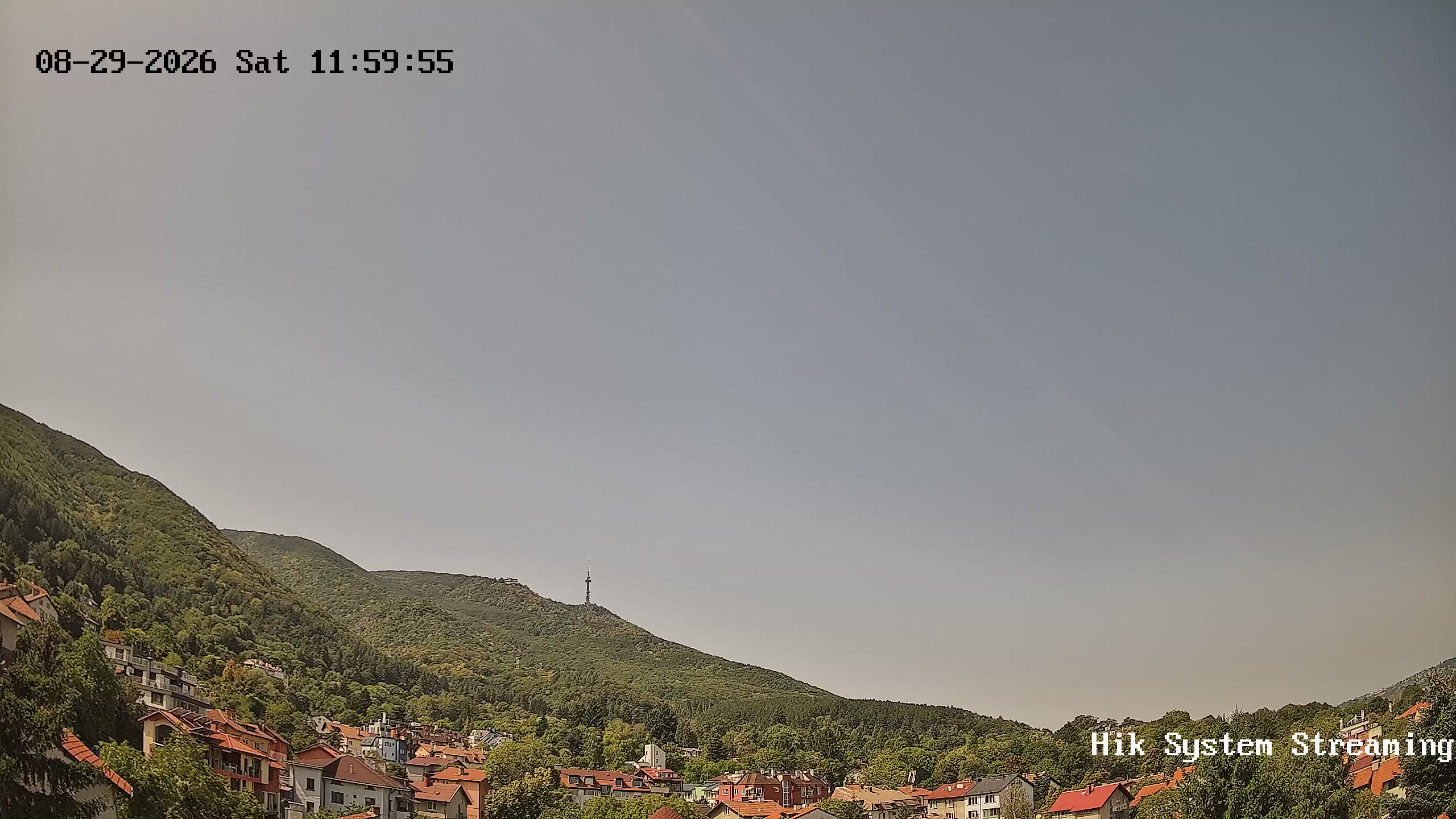 Timelapse кв. Бояна, София към Витоша