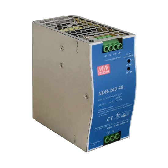 Meanwell NDR-240-48 оборудване за видеонаблюдение