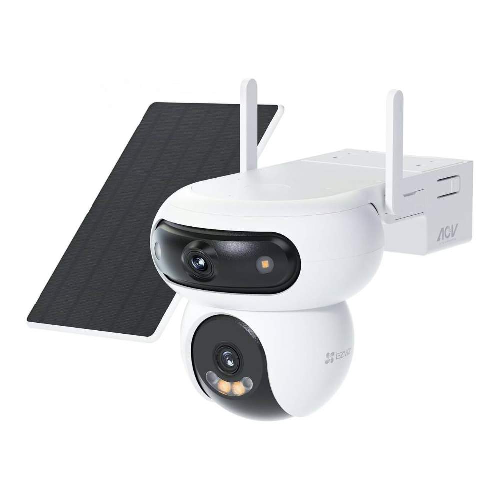 EZVIZ CS-HB90X/SP Dual 4G Kit – Соларна 4G LTE камера с два 2K+ обектива камера за видеонаблюдение